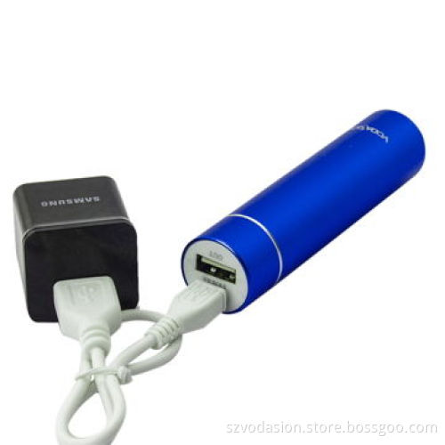 Hot Selling Manufacture Promotional Lipstick-shaped Power Bank, 2600mAh Capacity